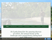 Tablet Screenshot of mysrilankatravel.com